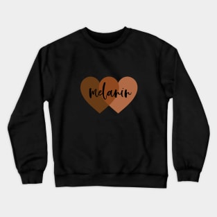 melanin hearts Crewneck Sweatshirt